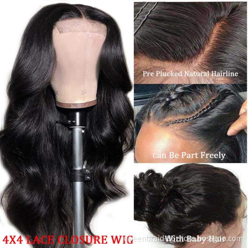 Body Wave Lace Front Human Hair Wig Brazilian Virgin Human Hair Lace Frontal Wig Density Pre Plucked With Baby Hair Natural
